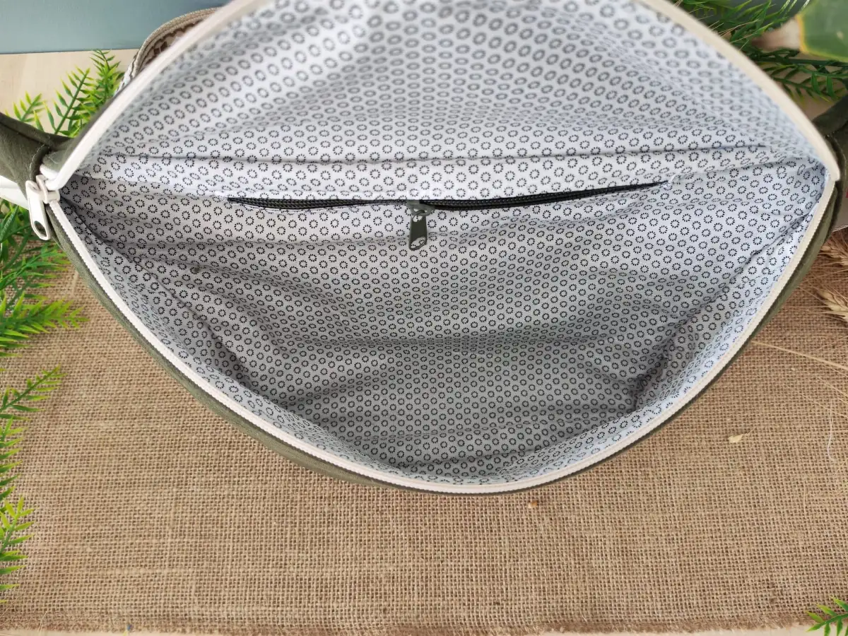 Sac banane XL en daim
