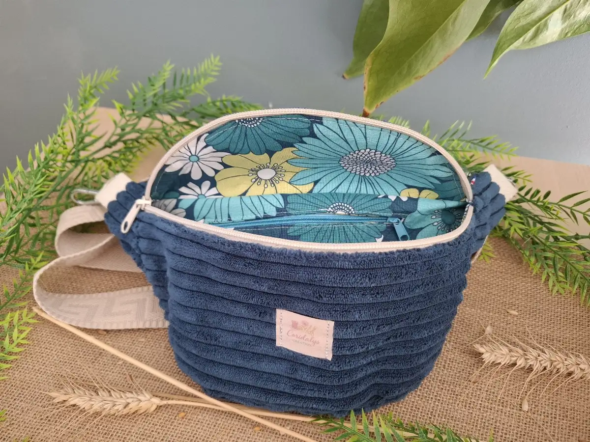 Sac banane Médium en Velours