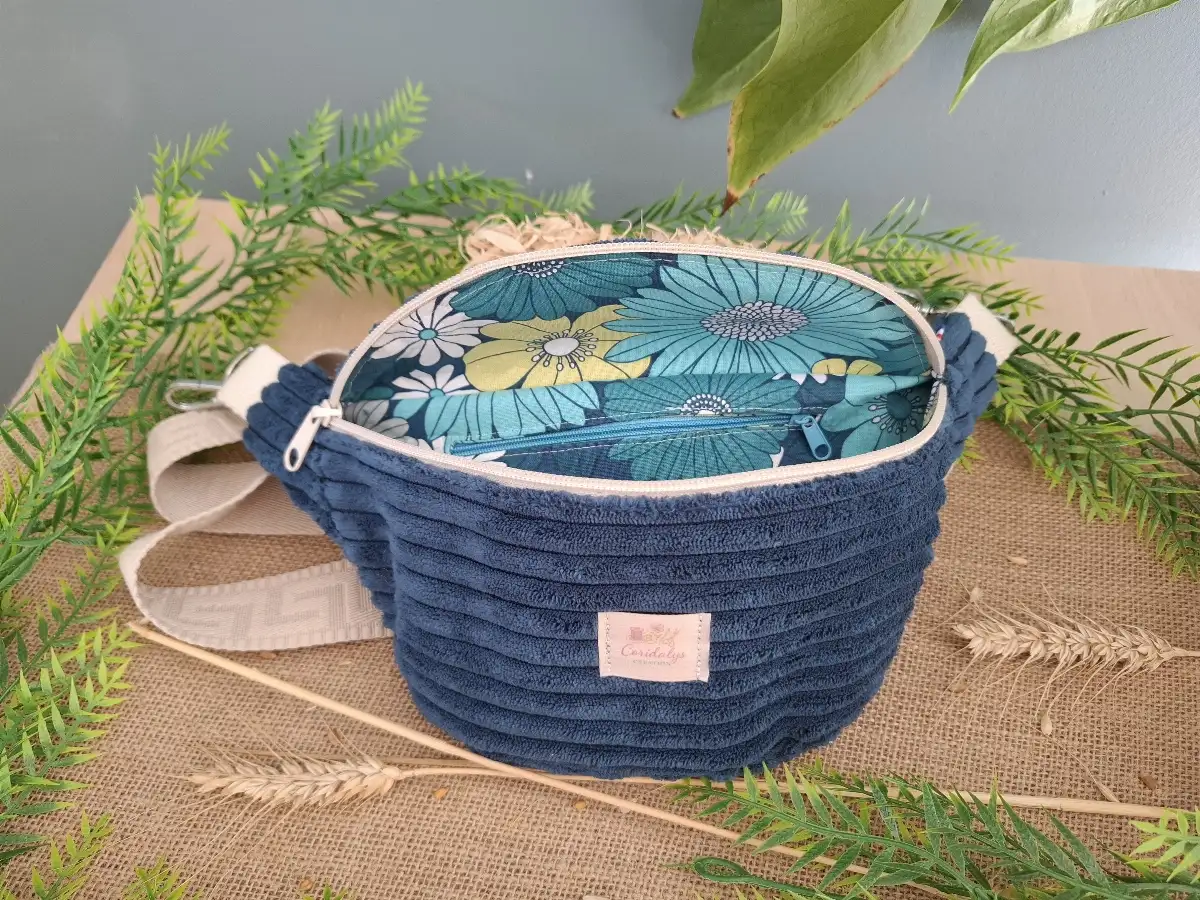 Sac banane Médium en Velours