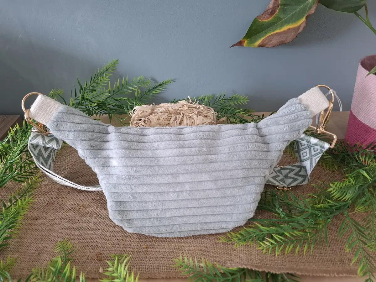Sac banane Médium en Velours