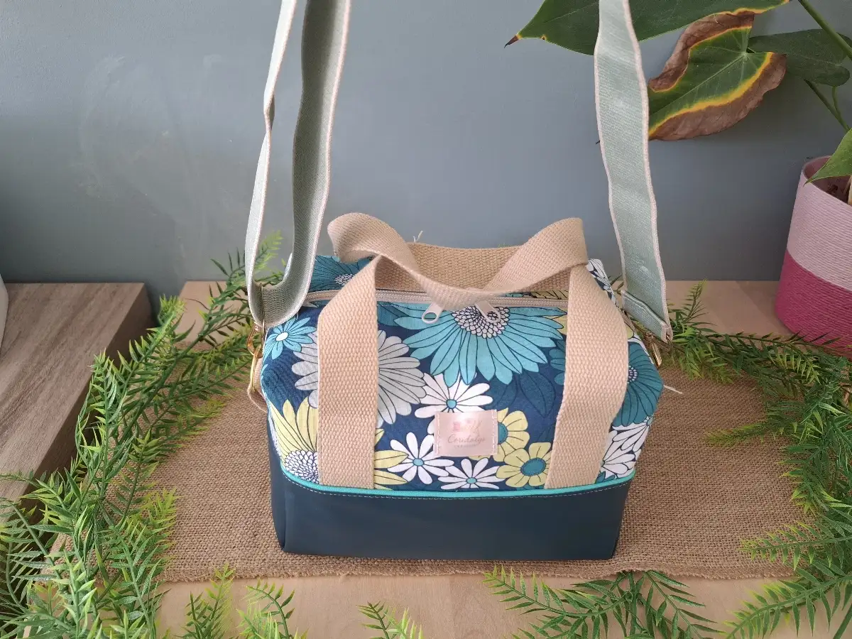 Sac Lunch Box Isotherme Moutarde & Camel