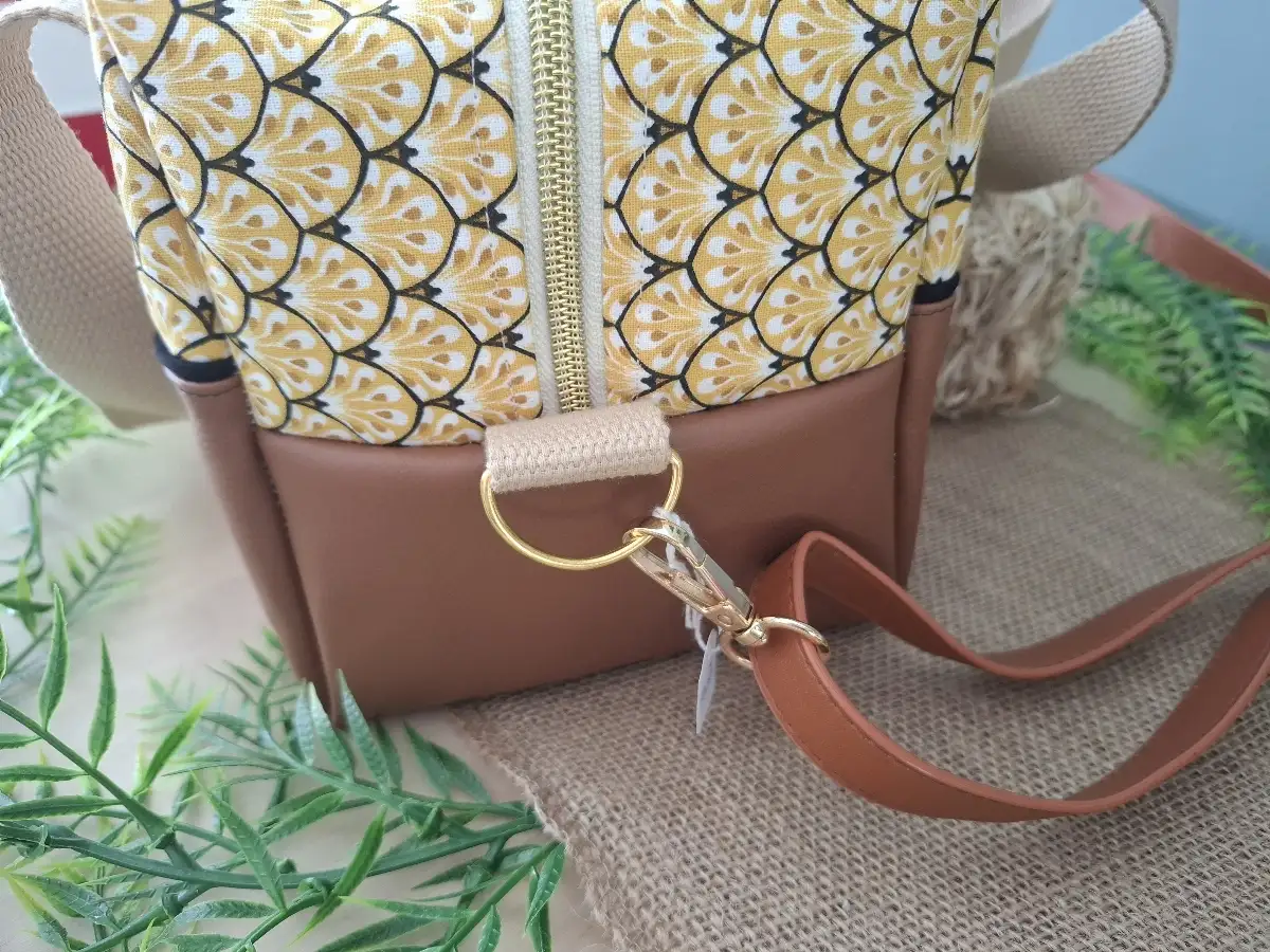 Sac Lunch Box Isotherme Moutarde & Camel