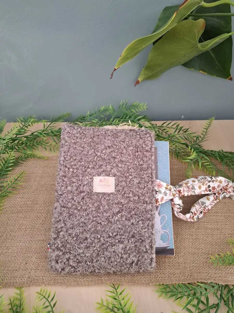 Pochette à livres en sherpa